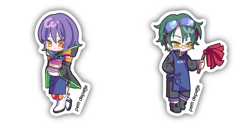 ���������꡼ No.003�Υ���ͥ������ / �֥��Ρ������פȥ�����å������󥬡��ɤο�����ܥ��å����о졣�����Υ��륨�åȤ��ǥ����󤵤줿��������������ʤ���������