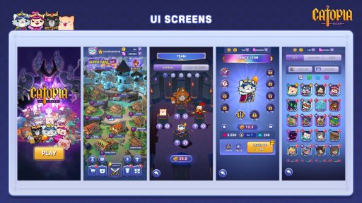 画像ギャラリー No.004のサムネイル画像 / カジュアルアクションRPG「キャットピア:ラッシュ」の事前登録受け付けがGoogle Playで開始