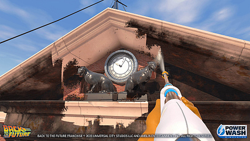画像ギャラリー No.008のサムネイル画像 / 「パワーウォッシュ シミュレーター」,最新DLC「バック・トゥ・ザ・フューチャー特別依頼」を紹介する番組を12月22日に配信。番組内ではプレゼントキャンペーンも実施