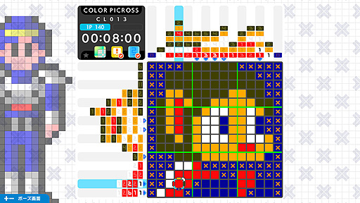 画像ギャラリー No.006のサムネイル画像 / Switch「ピクロスS MEGA DRIVE & MARKIII edition」は8月5日配信開始へ。ピクロスSと,セガの名作登場キャラのコラボタイトル