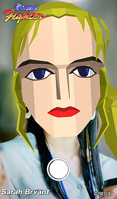 画像ギャラリー No.012のサムネイル画像 / 「Virtua Fighter esports」の配信を記念したWebARが公開。表情を読み取ってバーチャファイターキャラクターを表示