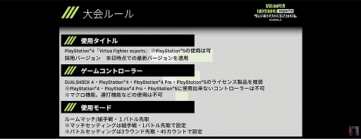 ���������꡼ No.002�Υ���ͥ������ / �֥С�����׽�Υ���饤���������VIRTUA FIGHTER esports PRE SEASON MATCH�ɤ����š�ͥ����20��Τ�ꤳ�����Ȥ���������