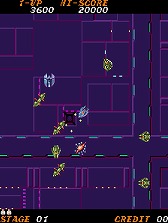 画像ギャラリー No.001のサムネイル画像 / PS4/Switch「アーケードアーカイブス タイムパイロット'84」が5月27日に配信開始。自由に方向を変えて移動と射撃ができるシューティングゲーム