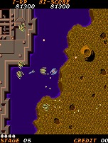 画像ギャラリー No.005のサムネイル画像 / PS4/Switch「アーケードアーカイブス タイムパイロット'84」が5月27日に配信開始。自由に方向を変えて移動と射撃ができるシューティングゲーム