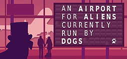 画像ギャラリー No.002のサムネイル画像 / 「An Airport for Aliens Currently Run by Dogs」配信開始。ストックフォトのような犬達が運営する世界が舞台のオープンワールドADV