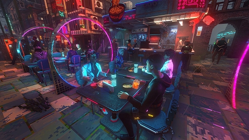 画像ギャラリー No.006のサムネイル画像 / サイバーパンク都市で自由な日常と店舗経営を満喫できる「Nivalis Nights」がPC向けに配信開始。ラーメン屋から夜の街の覇者を目指すシミュレータ
