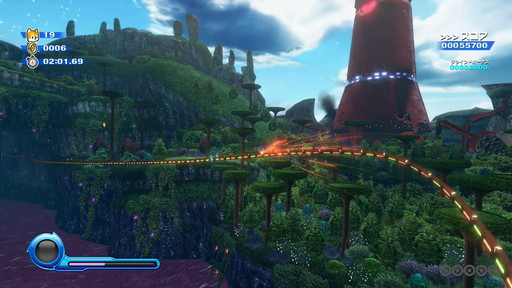 画像ギャラリー No.010のサムネイル画像 / 「ソニックカラーズ アルティメット」のステージ“スターライト カーニバル”と“プラネットウィスプ”の情報が公開に