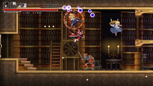 画像ギャラリー No.007のサムネイル画像 / 「紅魔城レミリア 緋色の交響曲」に新パートナー「伊吹萃香」が登場。難度“エクストライージー”追加も