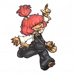 画像ギャラリー No.002のサムネイル画像 / ケモノ系シミュレーションRPG「戦場のフーガ」,登場キャラクター「ジン」「ワッパ」と,バトルシステムの最新情報が公開