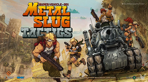 メタルスラッグ」のストラテジーゲーム「Metal Slug Tactics」が発表。モーデン軍との新たな戦いはアイソメトリックビューで展開