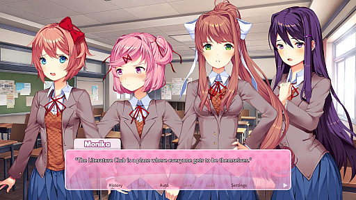 ꡼ No.010 | Doki Doki Literature Club Plusפܸ򥵥ݡȤ630˥꡼Τ褦ʥۥ顼