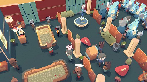 画像ギャラリー No.002のサムネイル画像 / 「Blooming Business: Casino」のゲームプレイトレイラーが公開。動物たちが登場する世界でカジノを運営する経営シム