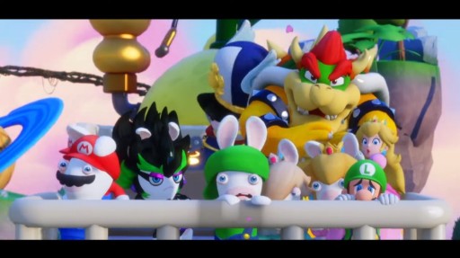 Switch「マリオ+ラビッツ ギャラクシーバトル」の最新ゲームプレイ