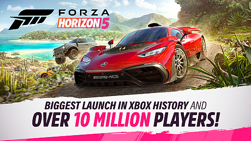 画像ギャラリー No.001のサムネイル画像 / 「Forza Horizon 5」,発売初週に1000万プレイヤーがプレイ。Xbox史上最大のローンチに