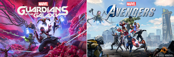 Marvel's Guardians of the Galaxy」と「Marvel's Avengers」の ...