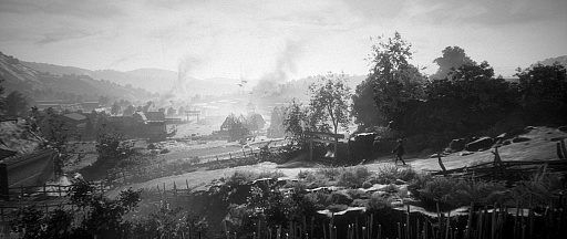 画像ギャラリー No.003のサムネイル画像 / 剣戟アクション「Trek to Yomi」の制作が発表。モノトーンで描かれる日本の風景が美しい,2.5Dのアクションゲーム