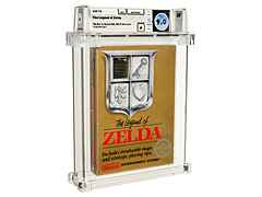 「ゼルダの伝説」，最初期の未開封NES版が北米のオークションに出品され，約9600万円で落札