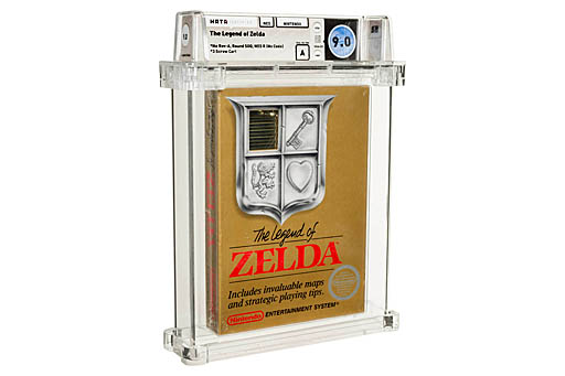 ゼルダの伝説」，最初期の未開封NES版が北米のオークションに出品され 