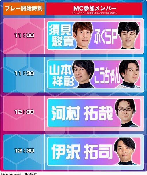 ꡼ No.005 | QuizKnock STADIUM3ܤΥƥȤ»档󥭥󥰾̼ԤϡȥХХLIVEɤ˻òǽ