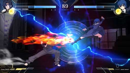 画像ギャラリー No.004のサムネイル画像 / 「MELTY BLOOD: TYPE LUMINA」,新規プレイアブルキャラの“軋間紅摩”が発表。バトルアクションを確認できる紹介動画の公開も