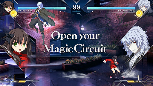 画像ギャラリー No.002のサムネイル画像 / 「MELTY BLOOD: TYPE LUMINA」,有間都古とヴローヴ・アルハンゲリが対戦する動画の第2弾公開。勝利を掴んだのはどちらだ