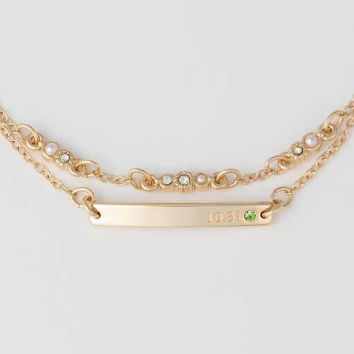 画像ギャラリー No.001のサムネイル画像 / 「うた☆プリ」愛島セシルの誕生日をお祝いするクラウンブレスレットが発売決定