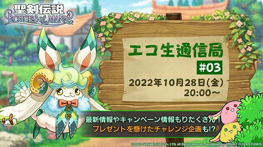 ꡼ No.004 |  ECHOES of MANAסϥΡȥ⥹ɤȡȥåեɤо졣Ȥ1028ۿ