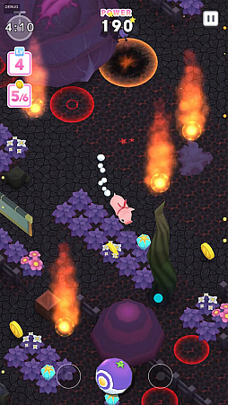 画像ギャラリー No.007のサムネイル画像 / 「HUNGRY PIG」が配信中。モンストのキャラクターデザイナーが手がけるiOS向けアクションゲーム