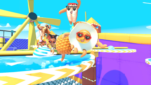 画像ギャラリー No.003のサムネイル画像 / 「Bro Falls: Ultimate Showdown」がSteamで配信。食べ物たちが障害物レースに挑む,Fall Guysフォロワーなバトロワ系ゲーム