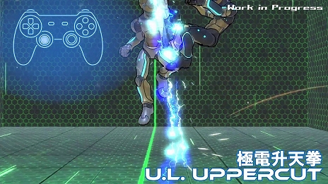 画像ギャラリー No.003のサムネイル画像 / 「Fight of Steel: Infinity Warrior」の実機プレイ動画が初公開。主人公“Zero”が使用する“極電流格闘術”を紹介