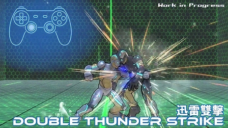 画像ギャラリー No.005のサムネイル画像 / 「Fight of Steel: Infinity Warrior」の実機プレイ動画が初公開。主人公“Zero”が使用する“極電流格闘術”を紹介