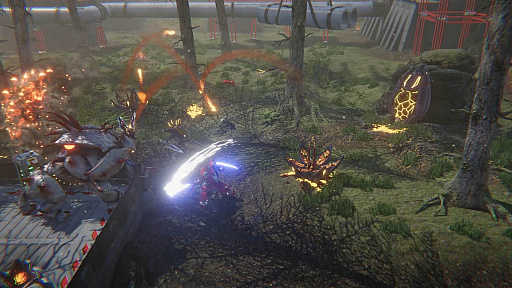 画像ギャラリー No.004のサムネイル画像 / 見下ろし型のSFアクション「Blackwind」の制作が発表。メカスーツを着た主人公が戦うハイペースのアクションゲーム