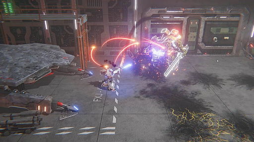 画像ギャラリー No.006のサムネイル画像 / 見下ろし型のSFアクション「Blackwind」の制作が発表。メカスーツを着た主人公が戦うハイペースのアクションゲーム