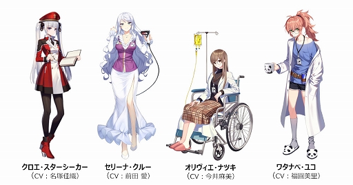 画像ギャラリー No.005のサムネイル画像 / 「COUNTER: SIDE」,登場キャラクターの情報やイラストが公式サイトで公開