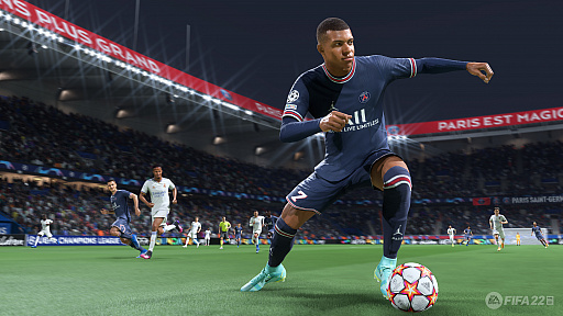 画像集#002のサムネイル/「FIFA 22」バーチャルプレビューイベントの模様をお届け。新世代ハードで実現したテクノロジー「HyperMotion」により，選手の動きがよりリアルに