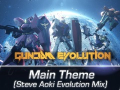 「GUNDAM EVOLUTION」の全BGMを牧野忠義氏が担当。テーマ曲を収録したトレイラーとSteve Aoki氏のリミックスバージョンを同時公開
