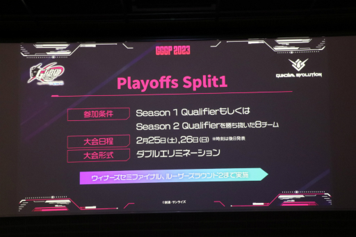 画像ギャラリー No.008のサムネイル画像 / “GGGP2023”の競技タイトルは「GUNDAM EVOLUTION」に決定。スケジュールなどが公開されたプレス発表会をレポート