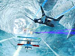 戦闘機レースアクション「スカイドリフト インフィニティ」がリリース。険しい峡谷や極寒のツンドラを高速で駆け抜けろ