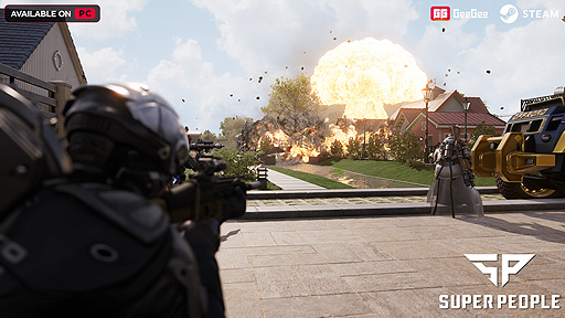 画像ギャラリー No.004のサムネイル画像 / 「SUPER PEOPLE」のファイナルβテストは8月17日スタート。超人的な能力を駆使して戦うバトルロイヤルシューティング