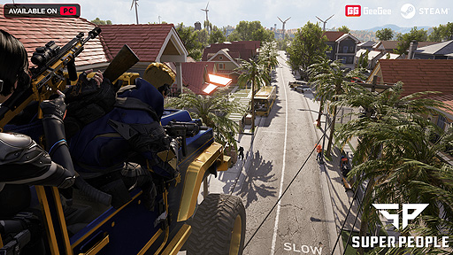 画像ギャラリー No.006のサムネイル画像 / 「SUPER PEOPLE」のファイナルβテストは8月17日スタート。超人的な能力を駆使して戦うバトルロイヤルシューティング