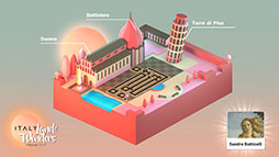 画像ギャラリー No.006のサムネイル画像 / 「不思議の国 イタリア」が配信開始。遊びながらイタリアの不思議や文化遺産について学べるゲームアプリ