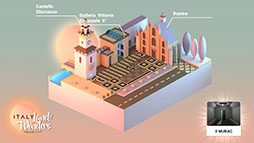 画像ギャラリー No.007のサムネイル画像 / 「不思議の国 イタリア」が配信開始。遊びながらイタリアの不思議や文化遺産について学べるゲームアプリ