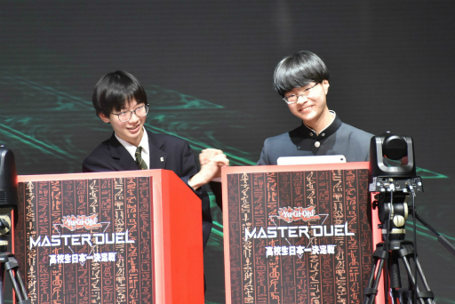 画像ギャラリー No.017のサムネイル画像 / 「遊戯王 マスターデュエル」，高校生日本一決定戦決勝大会レポート。初代高校生日本一の座をかけての激闘を制したのは？