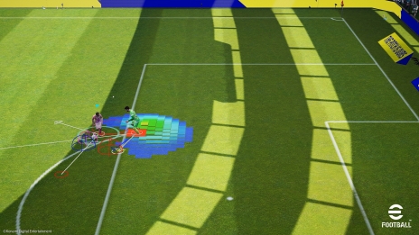 画像集#017のサムネイル/KONAMIの新作サッカーゲーム「eFootball」のゲームプレイトレイラーが公開に。より現実的な“駆け引き”が楽しめる操作性やシステムの進化点などを紹介