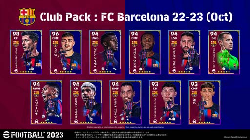 ���������꡼ No.002�Υ���ͥ������ / ��eFootball 2023��4�Ĥ�Club Pack��Premium Ambassador Pack���о�