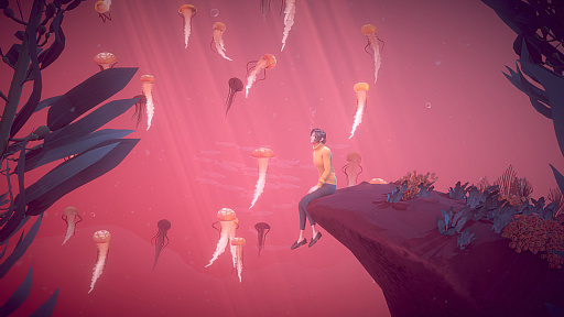 画像ギャラリー No.004のサムネイル画像 / 「A Memoir Blue」のトレイラーが公開。成功した主人公が,育ててくれた母親と子供時代の自分を振り返る物語