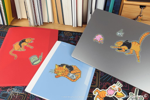 ���������꡼ No.006�Υ���ͥ������ / ��Stray�פ�T����ġ��ԥ�Хå������ƥå������åȤ���ȯ�䡣�����̤äƤ���륭�塼�Ȥ�ǭ�Υ����ƥब��������