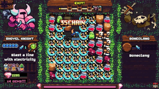 画像ギャラリー No.002のサムネイル画像 / ショベルナイトのアクションパズル「ショベルナイト:ポケットダンジョン」が2021年冬に発売