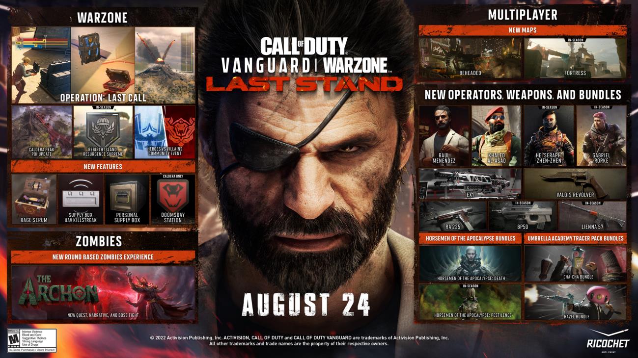 コール オブ デューティ ヴァンガード&Warzone」の最終シーズン コール オブ デューティ ヴァンガード&Warzone」の最終シーズン