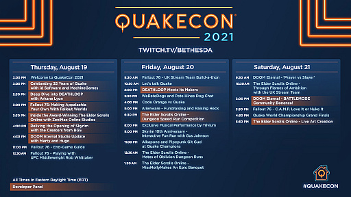 Bethesda Softworksが「QuakeCon 2021」を本日から8月22日まで開催。「Quake」のメジャーアップデートも実施